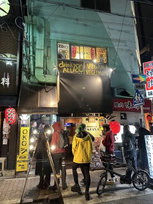   at OKO Okonomiyaki in Osaka