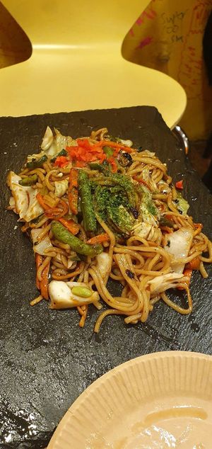 Stir Fry (I forgot the Japanese term for this dish) at OKO Okonomiyaki in Osaka