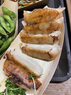 Veggie gyoza   at OKO Okonomiyaki in Osaka