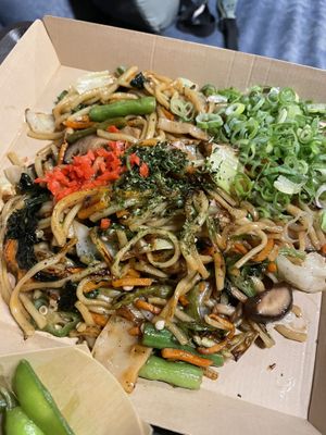 VegetableYakisoba  at OKO Okonomiyaki in Osaka