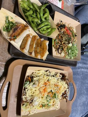   at OKO Okonomiyaki in Osaka