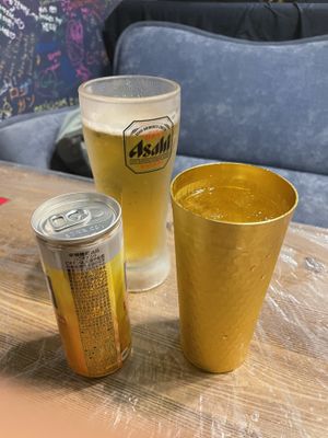 Drinks  at OKO Okonomiyaki in Osaka