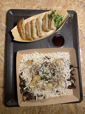   at OKO Okonomiyaki in Osaka