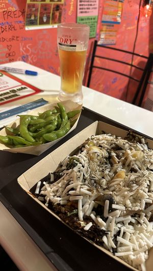   at OKO Okonomiyaki in Osaka