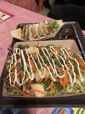   at OKO Okonomiyaki in Osaka