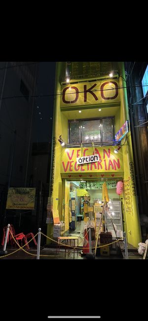   at OKO Okonomiyaki in Osaka