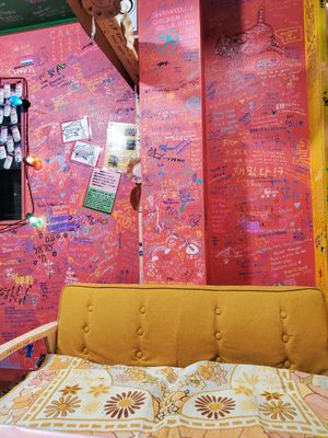 Interior at OKO Okonomiyaki in Osaka