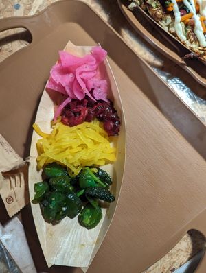 Pickles at OKO Okonomiyaki in Osaka