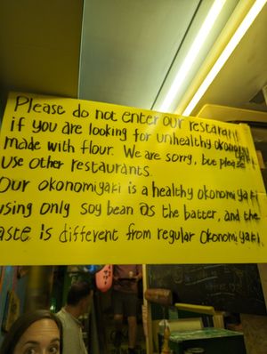  at OKO Okonomiyaki in Osaka