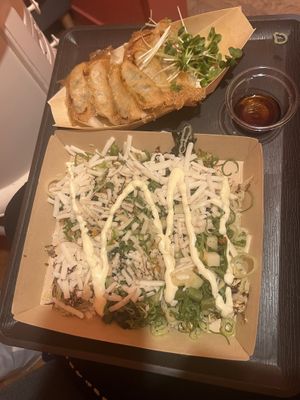   at OKO Okonomiyaki in Osaka