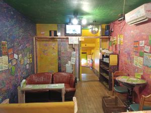 Interior (First Floor). at OKO Okonomiyaki in Osaka