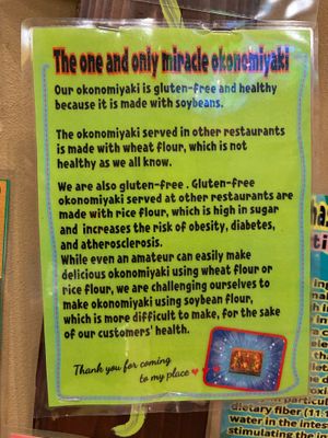 Why Oko at OKO Okonomiyaki in Osaka