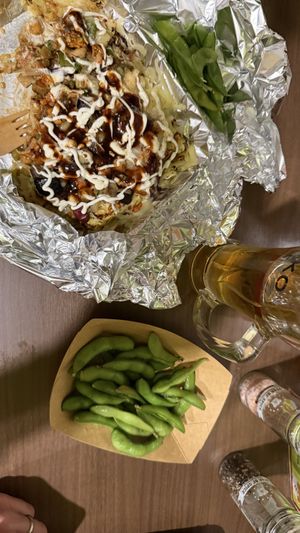   at OKO Okonomiyaki in Osaka