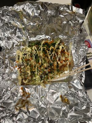   at OKO Okonomiyaki in Osaka