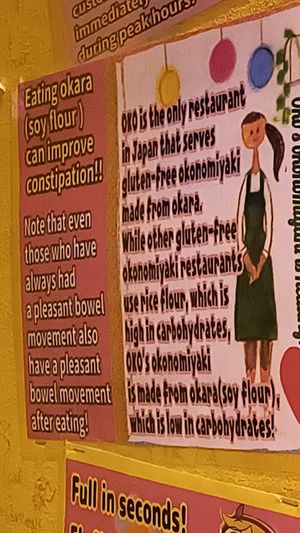  at OKO Okonomiyaki in Osaka