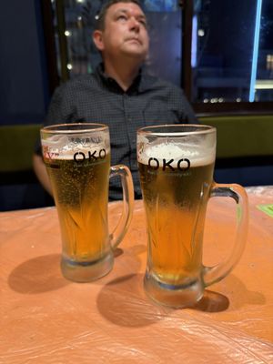   at OKO Okonomiyaki in Osaka