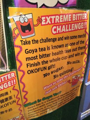 Bitter challenge at OKO Okonomiyaki in Osaka