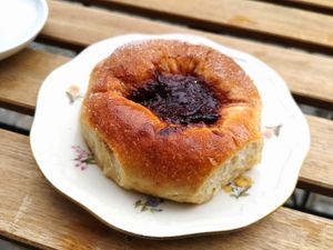 Vegan norwegian donut at Solros in Bergen