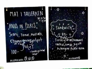 Menu is changing daily! at Solros in Bergen