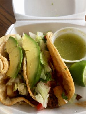 Vegan Al Pastor Tacos at La Taquiza Loca in Passaic