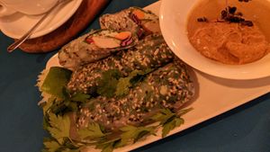 Delicious summer rolls. So fresh and tasty.  at CactusCat Bar in Barcelona