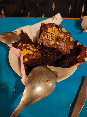 Cupcake de chocolate. 🥰 at CactusCat Bar in Barcelona