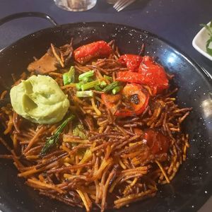 Fideuà at CactusCat Bar in Barcelona