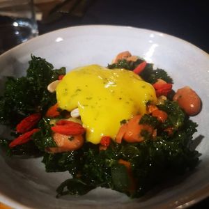 Amanida col at CactusCat Bar in Barcelona