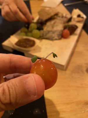 Cherry haircut at CactusCat Bar in Barcelona