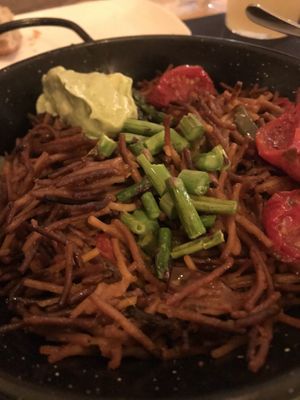 Fideua at CactusCat Bar in Barcelona