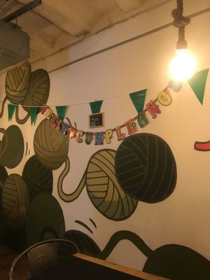 Local at CactusCat Bar in Barcelona