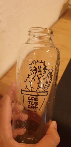 Agua filtrada, super cuqui! at CactusCat Bar in Barcelona