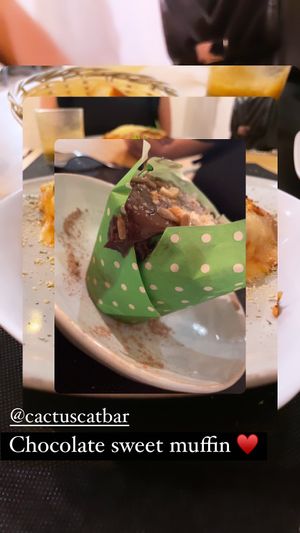 Muffin casero ♥️ at CactusCat Bar in Barcelona