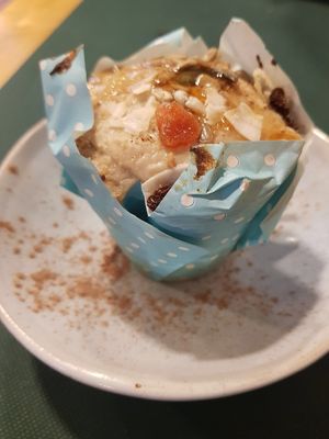 Muffin de plátano  at CactusCat Bar in Barcelona