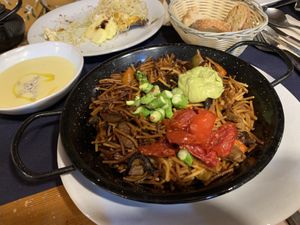 Paella  at CactusCat Bar in Barcelona