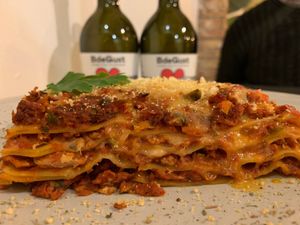 La millor lassanya (vegana i no vegana) que he tastat  at CactusCat Bar in Barcelona