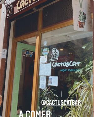 Entrada at CactusCat Bar in Barcelona