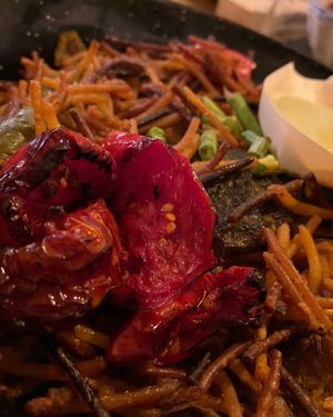 Fideuá at CactusCat Bar in Barcelona