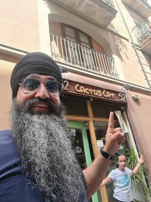  at CactusCat Bar in Barcelona