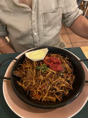 Main dish ❤️  at CactusCat Bar in Barcelona