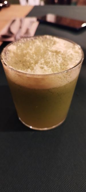 Zumo del dia at CactusCat Bar in Barcelona