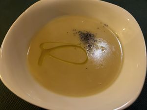 Sopa del dia  #Veganuary at CactusCat Bar in Barcelona