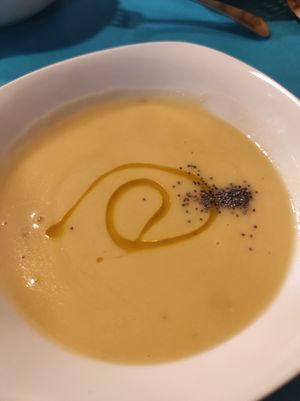 Crema que te ponen con el menú  #Veganuary at CactusCat Bar in Barcelona