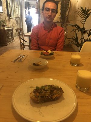 Scrumptious lunch  at CactusCat Bar in Barcelona