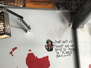 Fun inside  at CactusCat Bar in Barcelona