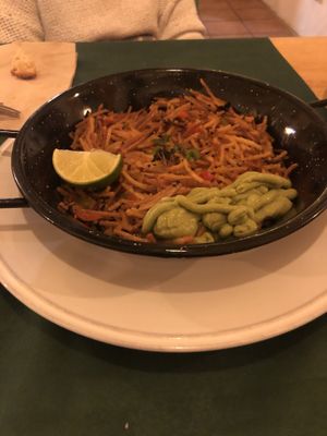 Fideuá at CactusCat Bar in Barcelona