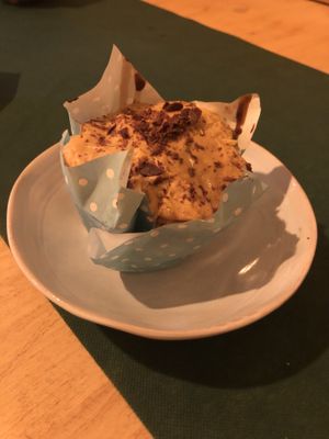 Carrot cake at CactusCat Bar in Barcelona