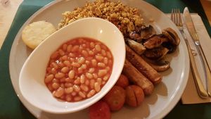 All day breakfast at CactusCat Bar in Barcelona