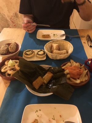 Tapas at CactusCat Bar in Barcelona