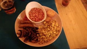 All Day Breakfast at CactusCat Bar in Barcelona